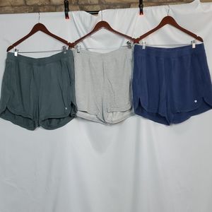 LOT OF 3 Active Life Shorts